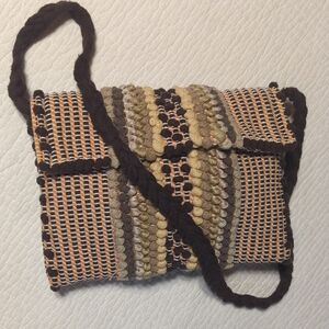 Handcrafted Multicolor Woven Shoulder Bag